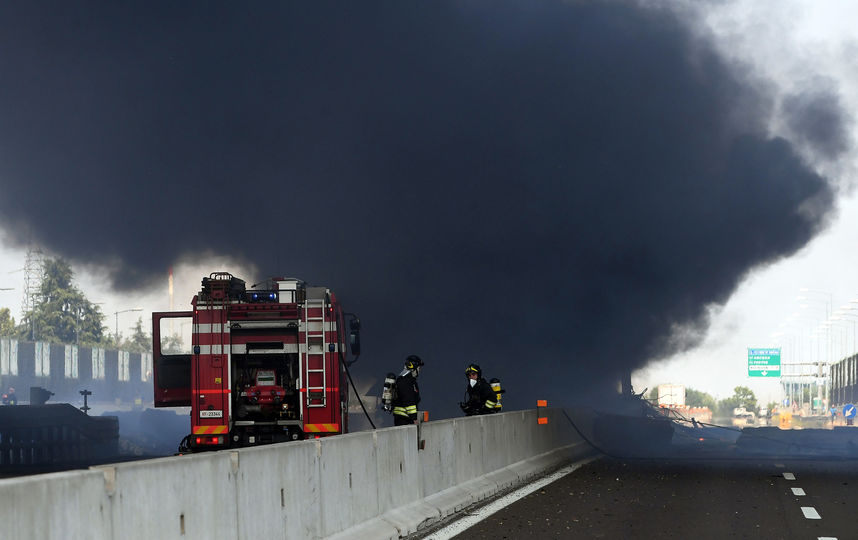 Место ЧП. Фото AFP