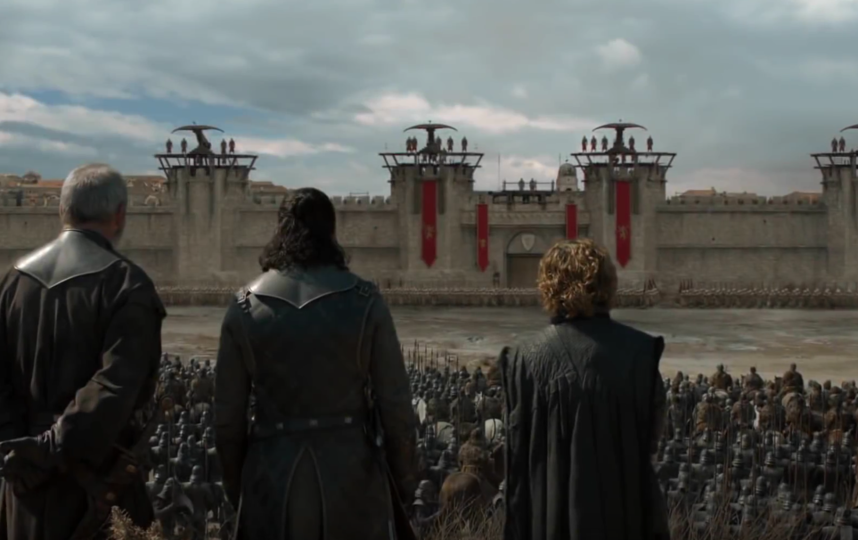 Кадры из трейлера 5 серии сериала "Игра престолов". Фото скриншот: youtube.com/watch?v=v8AoH4d7WlY