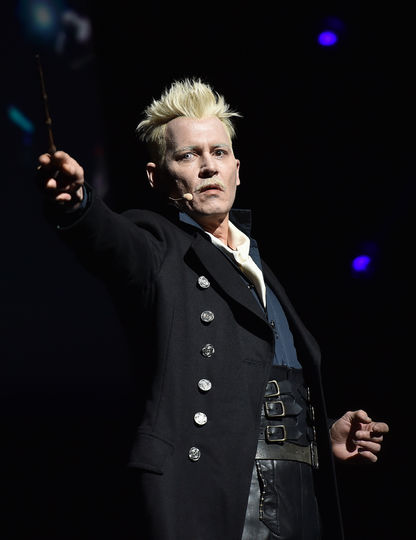 Команда "Фантастических тварей" на Comic-Con. Фото AFP