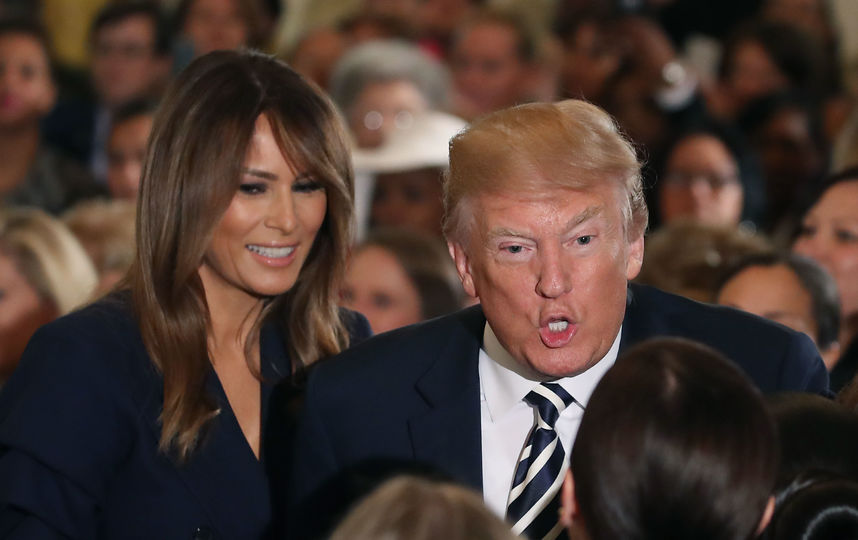 Дональд и Мелания Трамп. Фото Getty