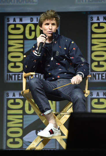 Команда "Фантастических тварей" на Comic-Con. Фото AFP