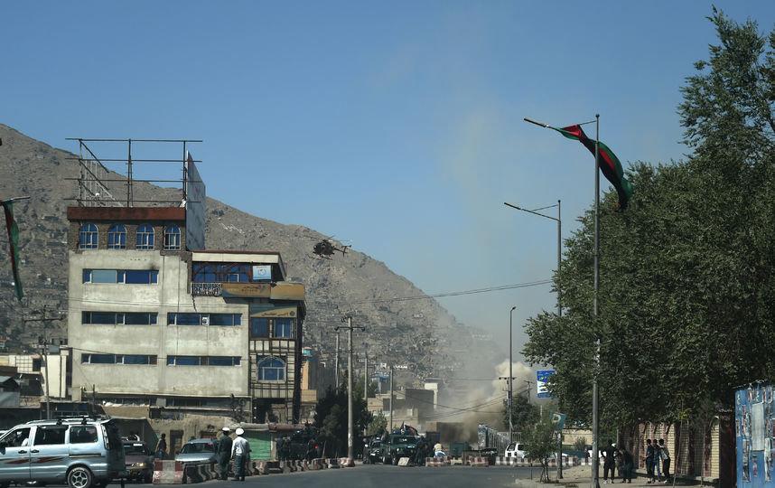 Обстрел Кабула. Фото AFP