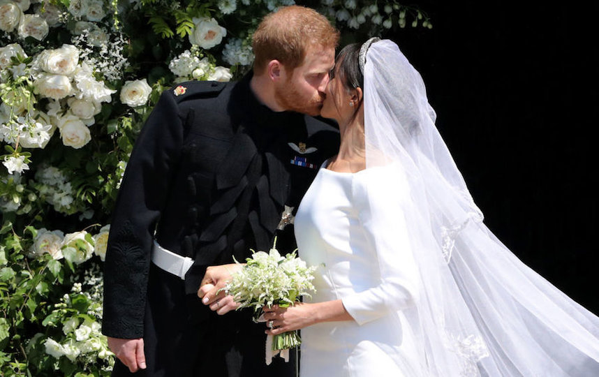 Принц Гарри и Меган Маркл поженились два года назад: вспоминаем фото со свадьбы