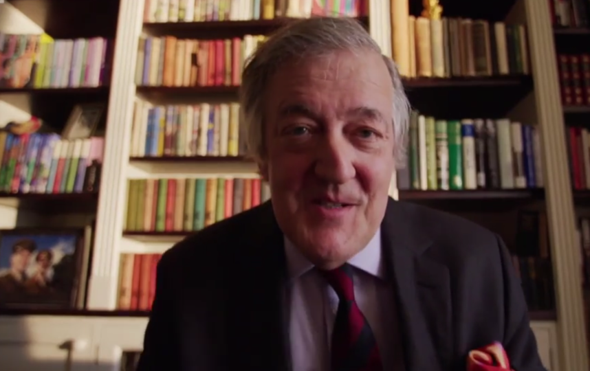 Принц Уильям и Стивен Фрай сняли юмористическое видео.