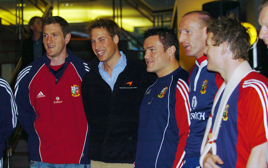 Принц Уильям и Гарет Томас, 2005 год. Фото Getty