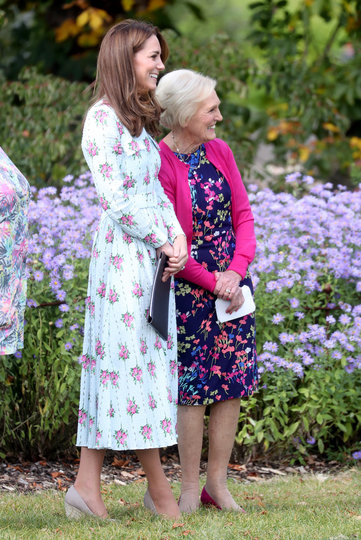 Кейт Миддлтон и Мэри Берри. Фото Getty