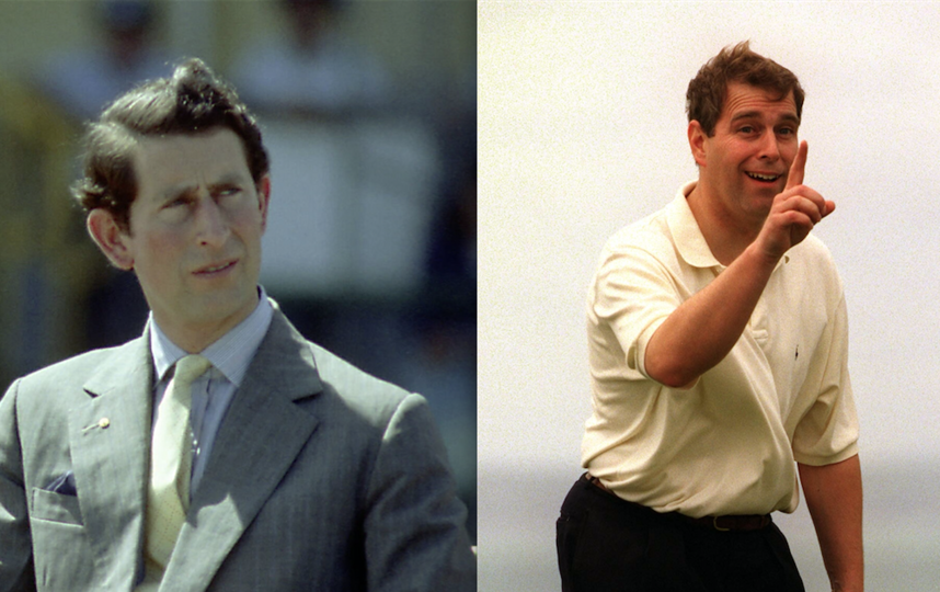 Принц Чарльз (слева) и принц Эндрю (справа). Фото Getty