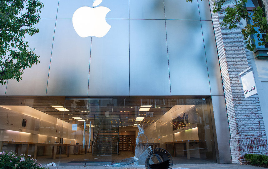 Мародёрство в Лос-Анджелесе. Фото AFP