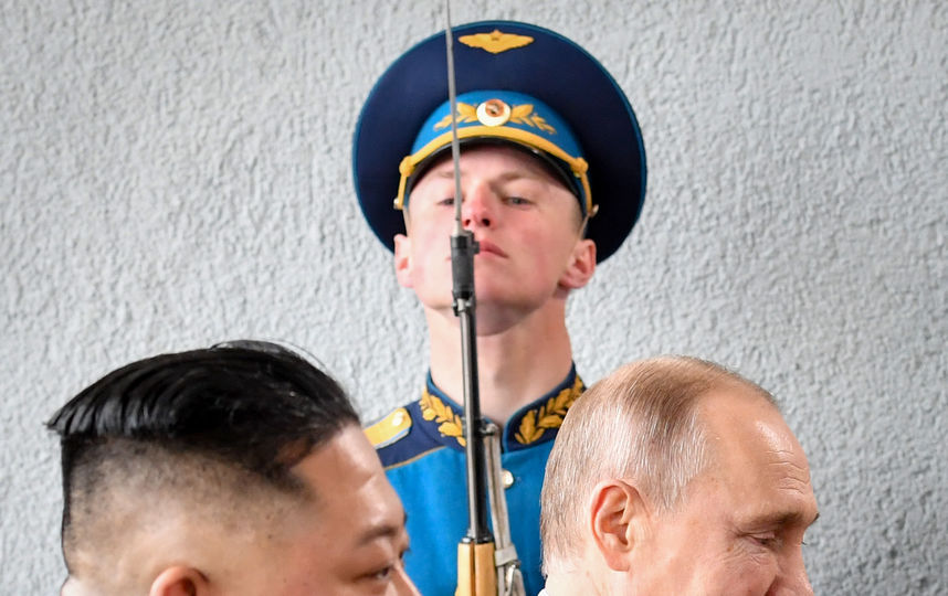 Владимир Путин и Ким Чен Ын. Фото AFP