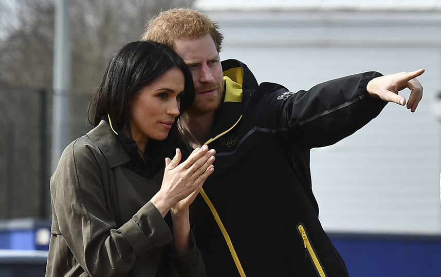 Меган Маркл и принц Гарри на "Играх непобеждённых" (архивное фото).. Фото Getty
