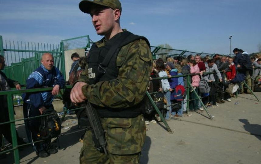 На польско-украинской границе. Фото Getty
