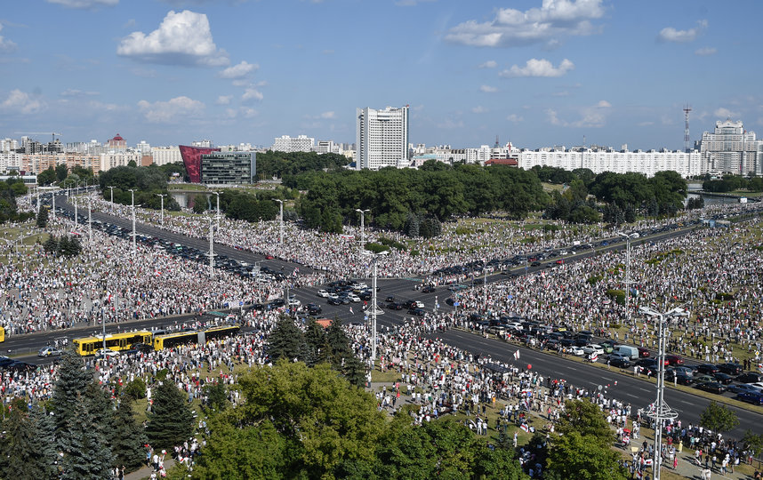 Оппозиционный митинг. Фото AFP
