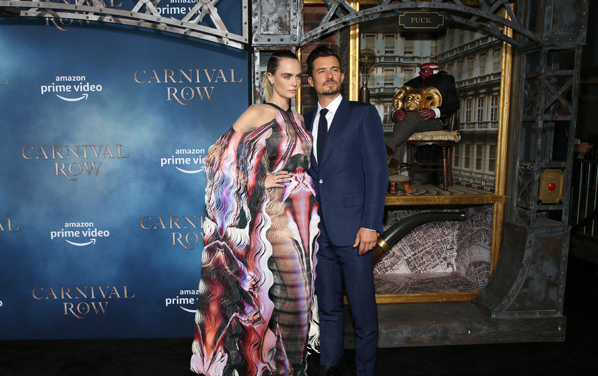 Кара Делевинь и Орландо Блум. Фото Getty