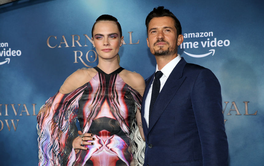 Кара Делевинь и Орландо Блум. Фото Getty