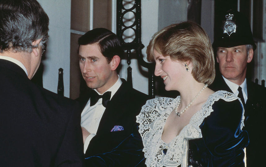 Принцесса Диана с принцем Чарльзом. Фото Getty