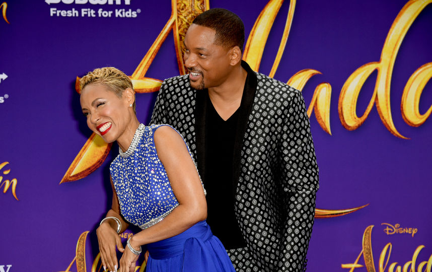 Уилл Смит с женой Джадой Пинкетт-Смит. Фото Getty