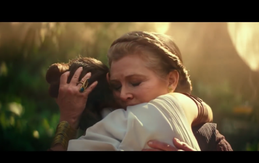 Кадр из трейлера фильма "Звёздные войны 9. Скайуокер. Восход". Фото скриншот: youtube.com/watch?v=OvyJhD5lbOw