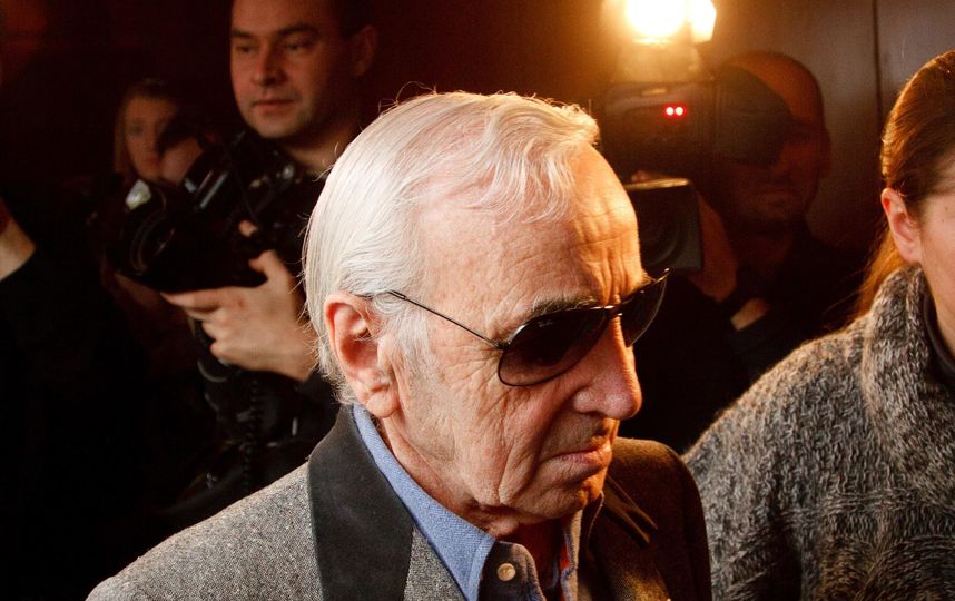 Шарль Азнавур. Фото Василий Кузьмичёнок