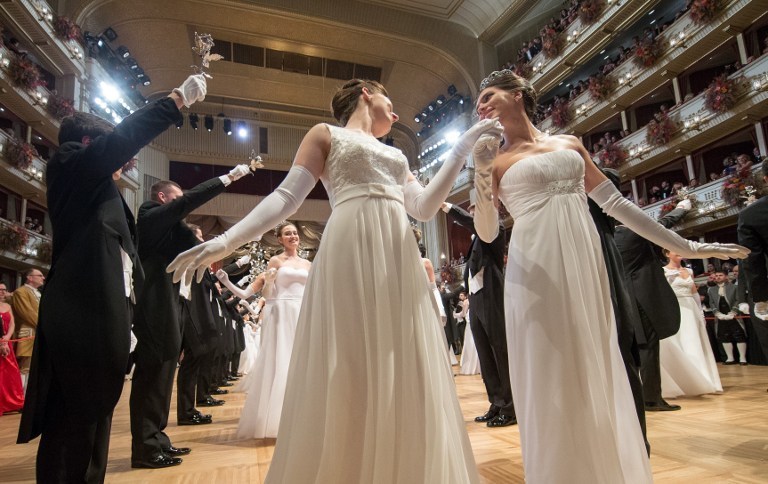 Венский Оперный бал. Фото AFP