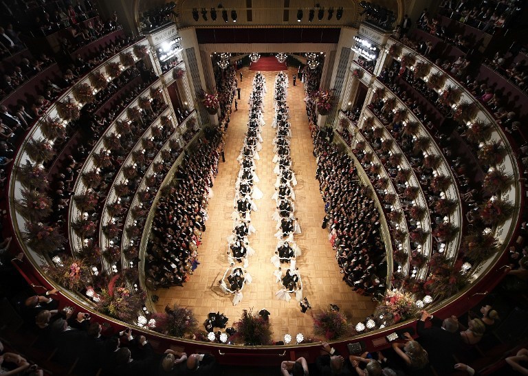 Венский Оперный бал. Фото AFP