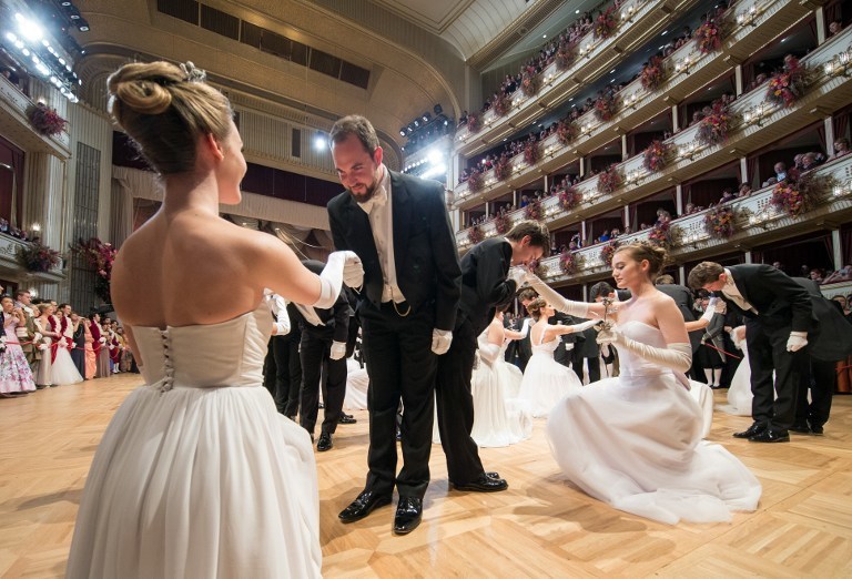 Венский Оперный бал. Фото AFP