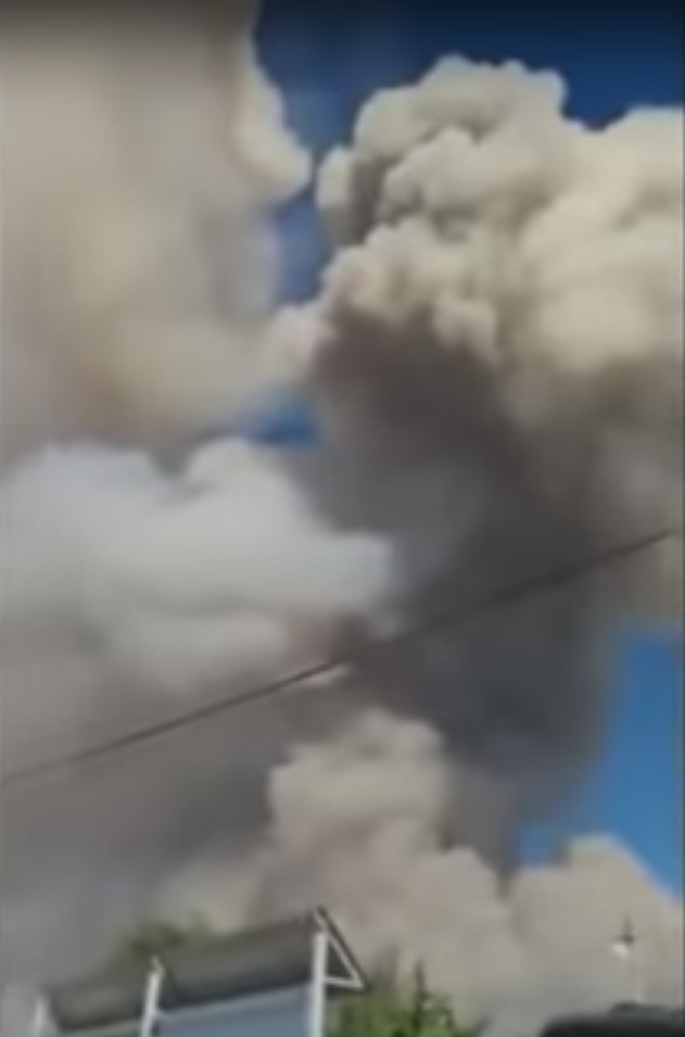 ЧП в Арыси. Фото Скриншот/ Аскар Шайгумаров 2, Скриншот Youtube