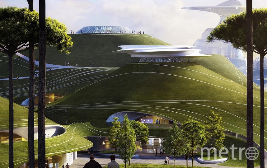 Людям будет удобно и внутри, и снаружи комплекса. Фото i-mad.com, "Metro"
