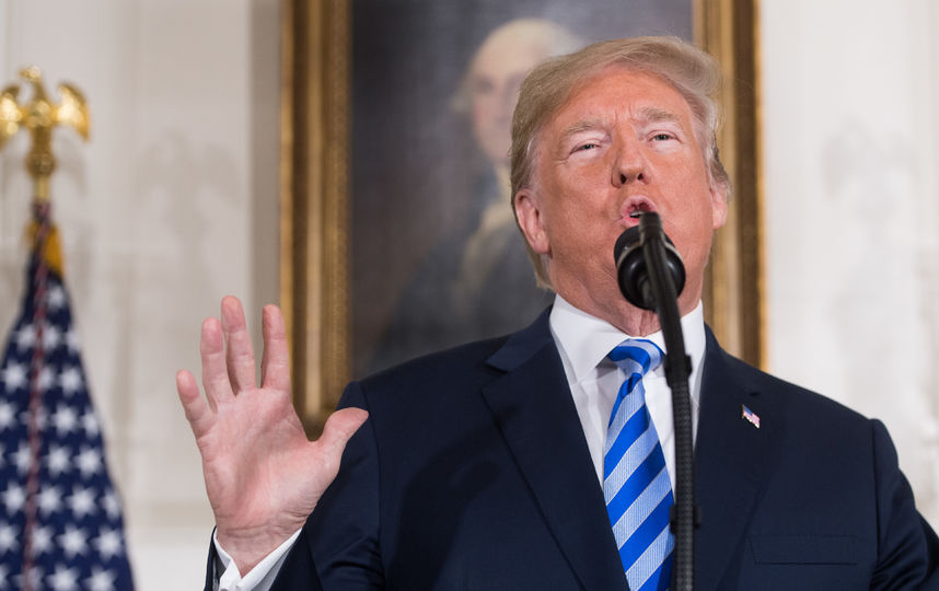 Трамп принял решение выйти из ядерной сделки с Ираном. Фото AFP