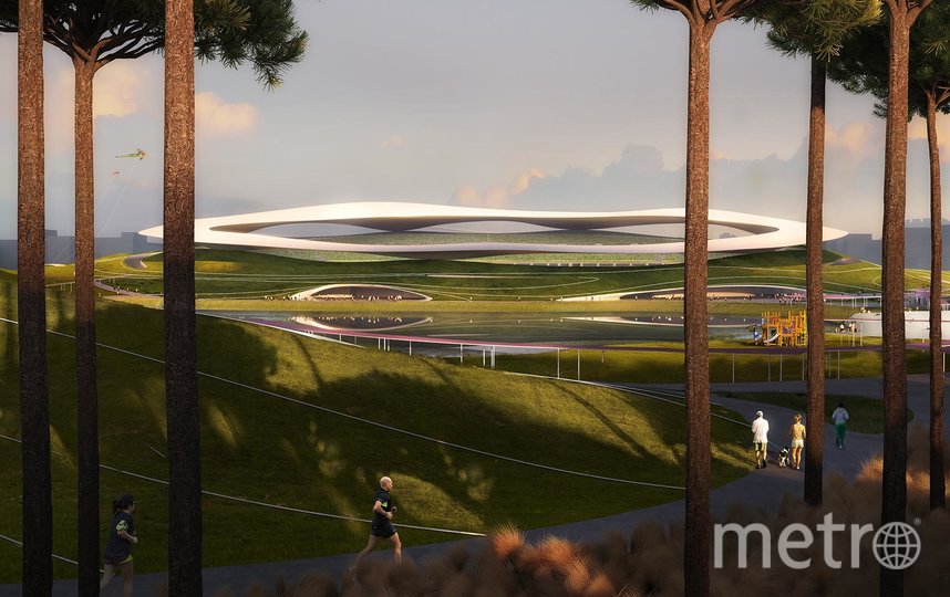 Искусственный облака довершат картину. Фото i-mad.com, "Metro"