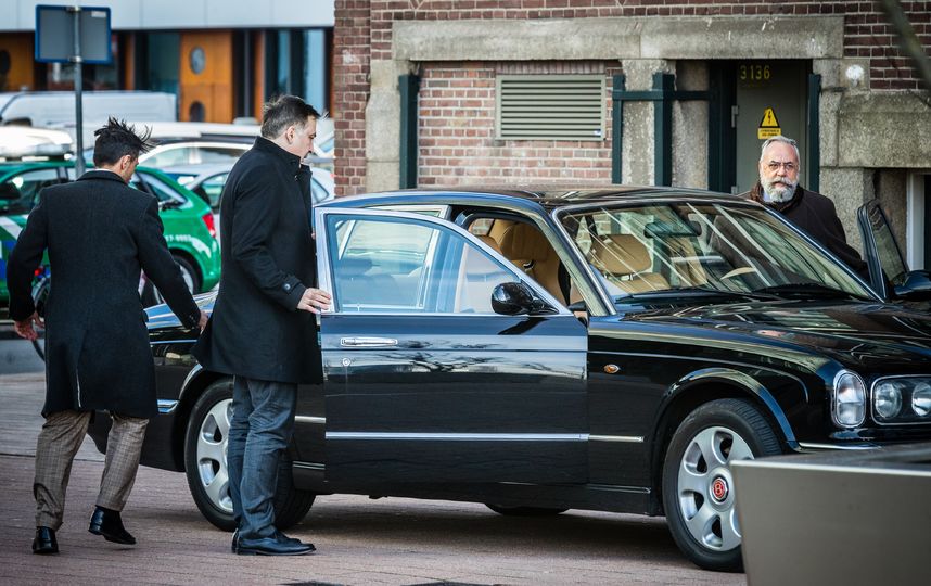 Михаил Саакашвили в Амстердаме. Фото AFP