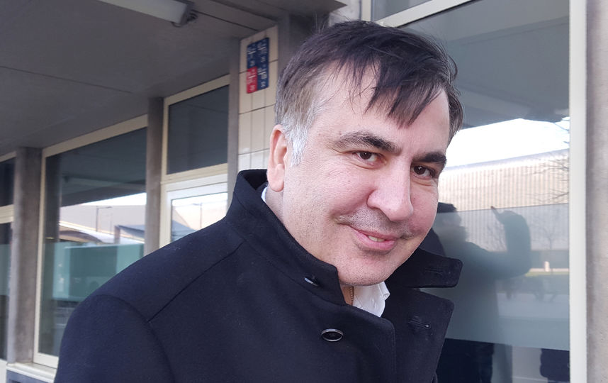 Михаил Саакашвили в Амстердаме. Фото AFP