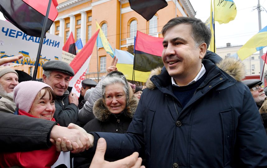 Саакашвили задержан неизвестными в камуфляжной форме – видео
