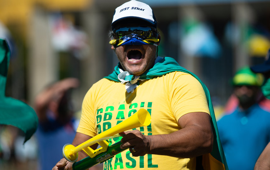 Сторонники Жаира Болсонару. Фото Getty