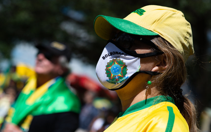 Сторонники Жаира Болсонару. Фото Getty