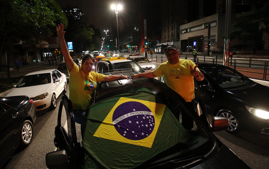Сторонники Жаира Болсонару. Фото Getty