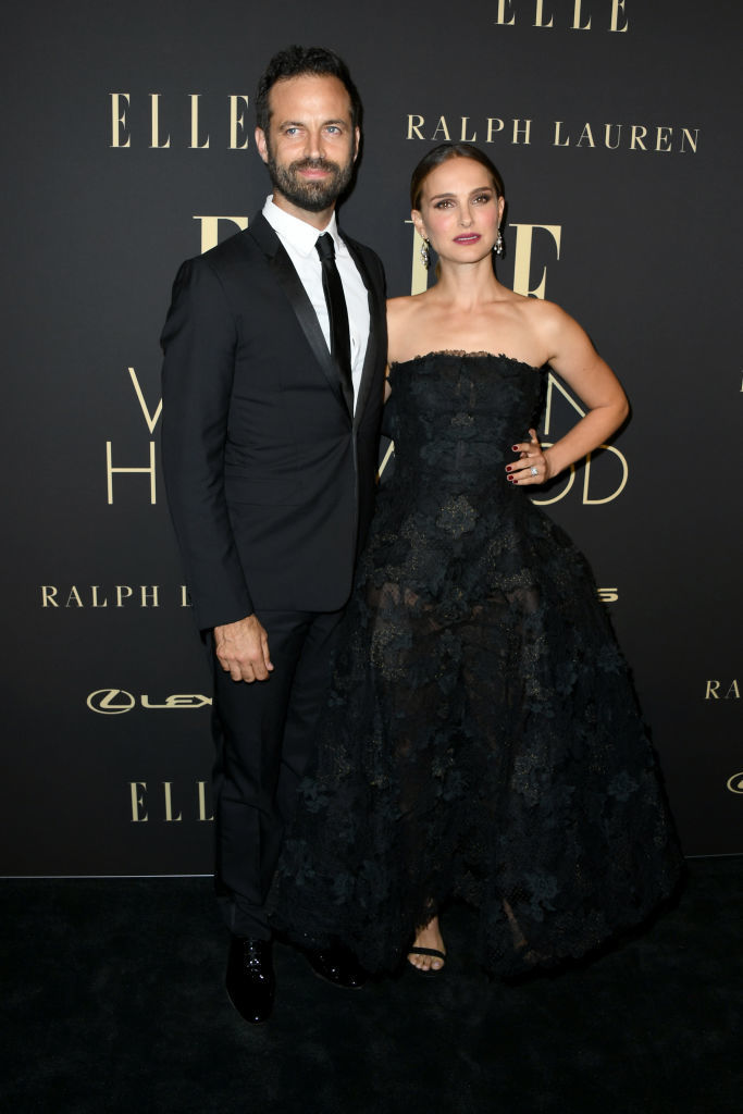 Бенжамен Мильпье и Натали Портман. Фото Getty