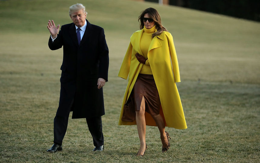 Дональд Трамп с женой Меланией. Фото Getty