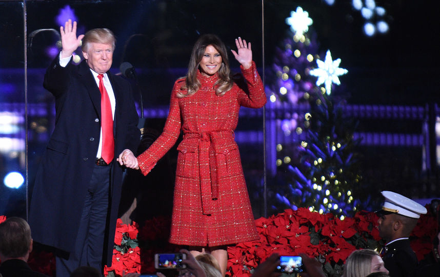 Дональд Трамп с женой Меланией. Фото Getty