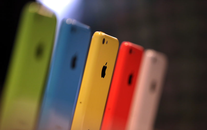 Смартфоны iPhone 5C. Фото Getty