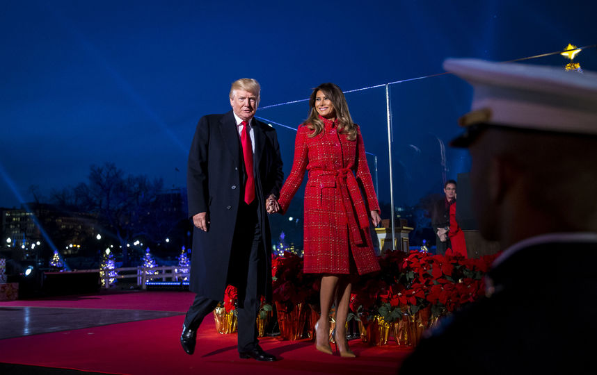 Дональд Трамп с женой Меланией. Фото Getty