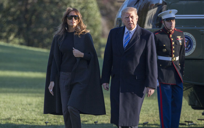 Дональд Трамп с женой Меланией. Фото Getty