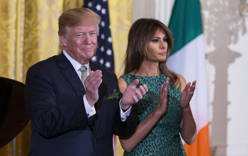 Дональд Трамп с женой Меланией. Фото Getty