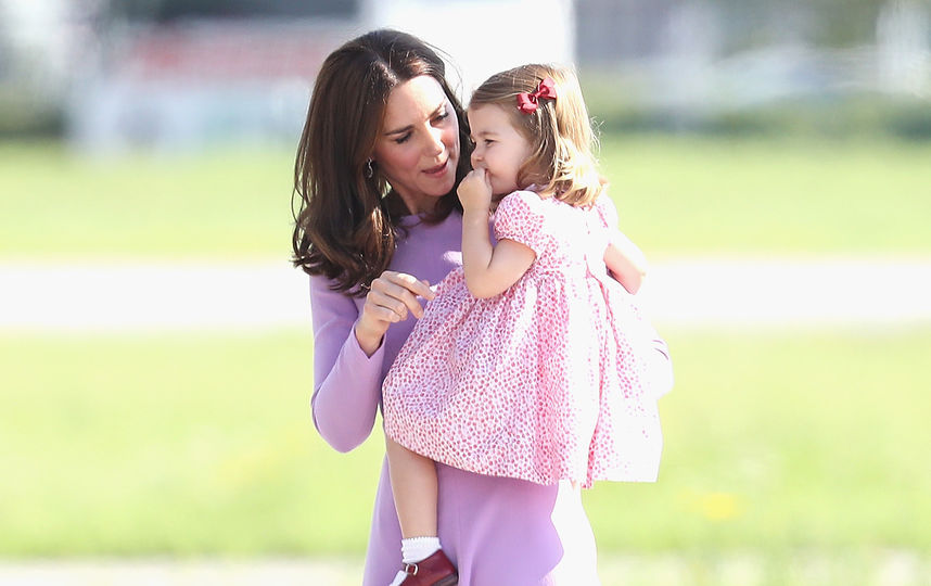 Принцесса Шарлотта и Кейт Миддлтон. Фото Getty