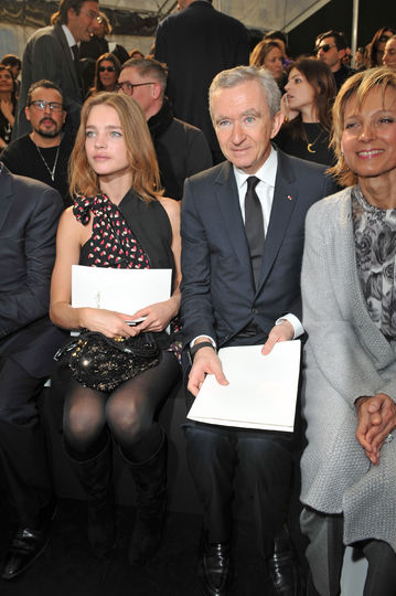 Наталья Водянова и Бернар Арно. Фото Getty