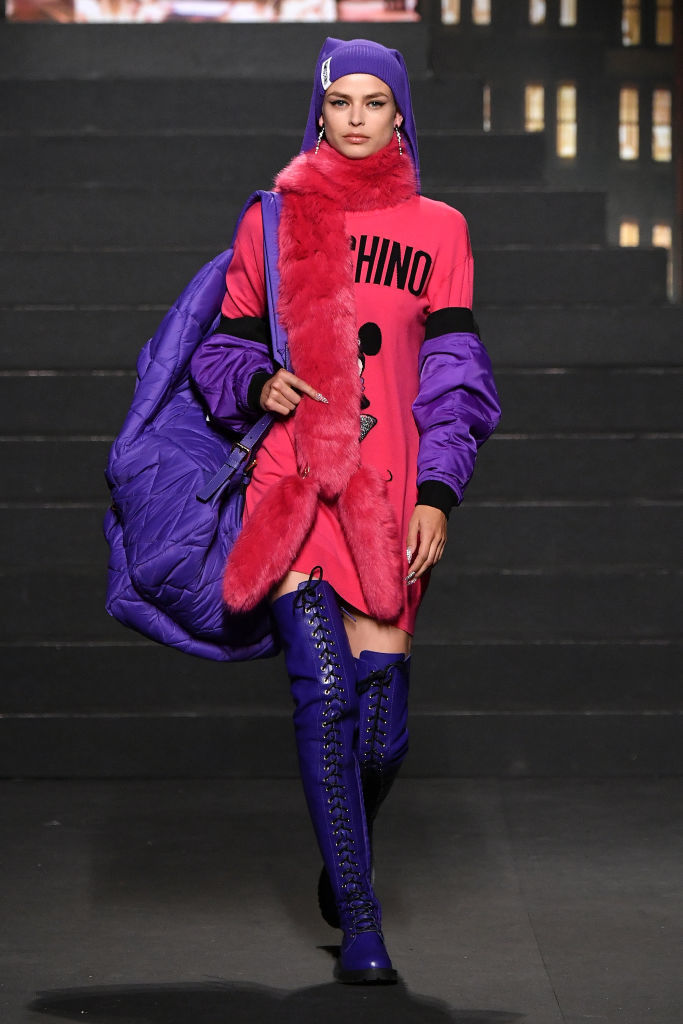 Показ коллекции Moschino x H&M в Нью-Йорке. Фото Getty
