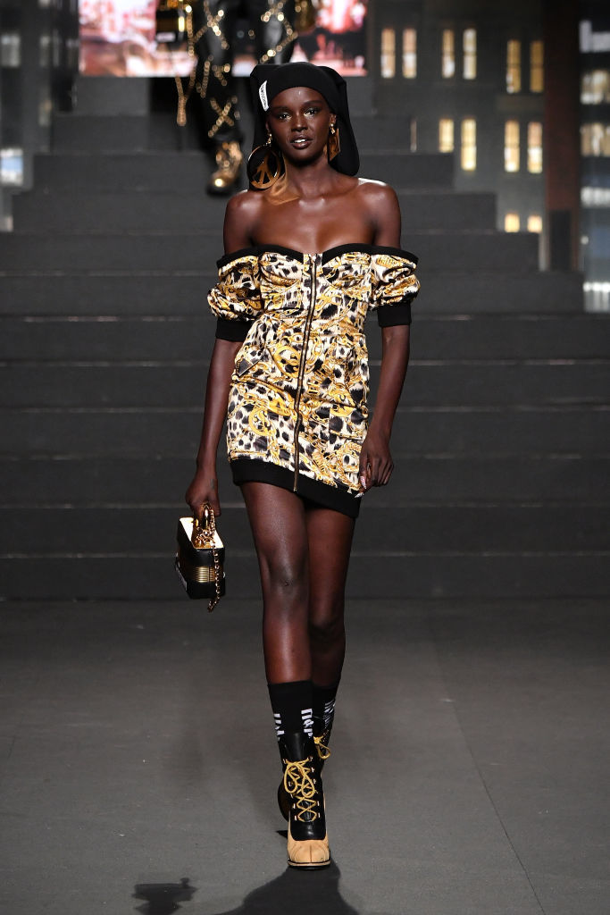 Показ коллекции Moschino x H&M в Нью-Йорке. Фото Getty