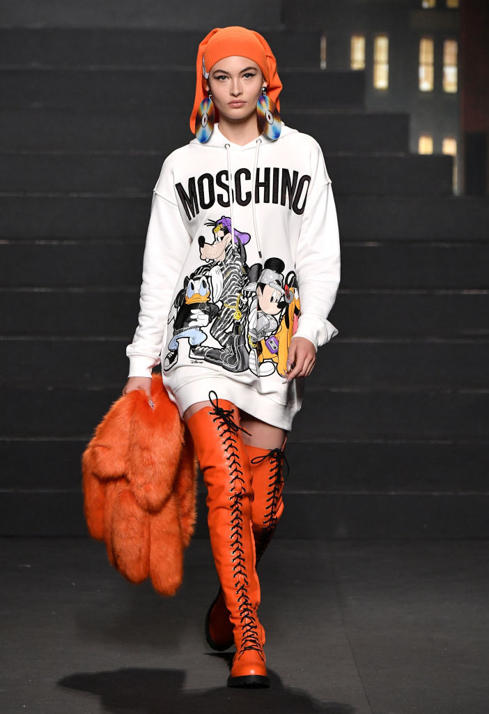 Показ коллекции Moschino x H&M в Нью-Йорке. Фото Getty