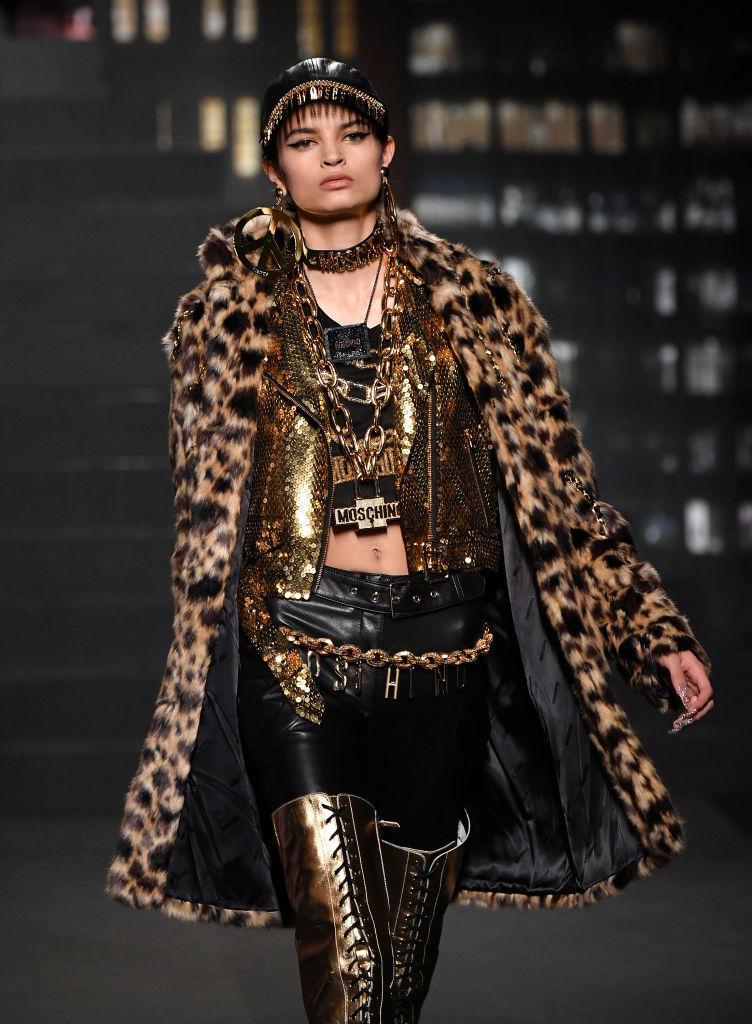 Показ коллекции Moschino x H&M в Нью-Йорке. Фото Getty