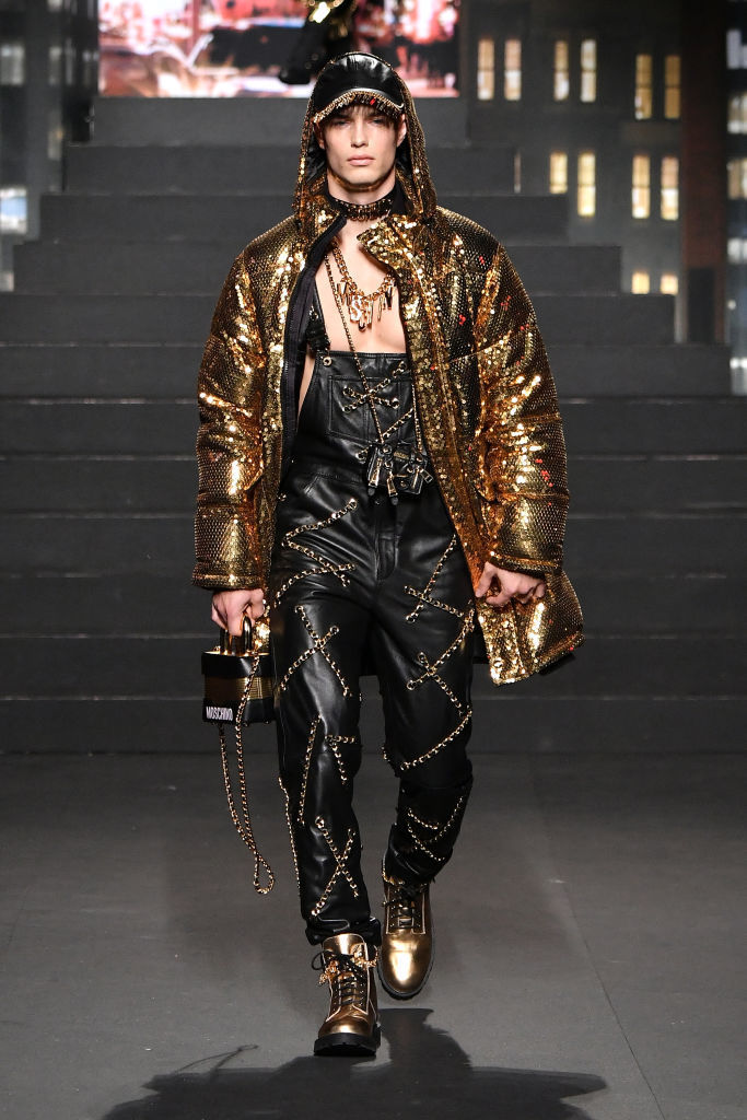 Показ коллекции Moschino x H&M в Нью-Йорке. Фото Getty