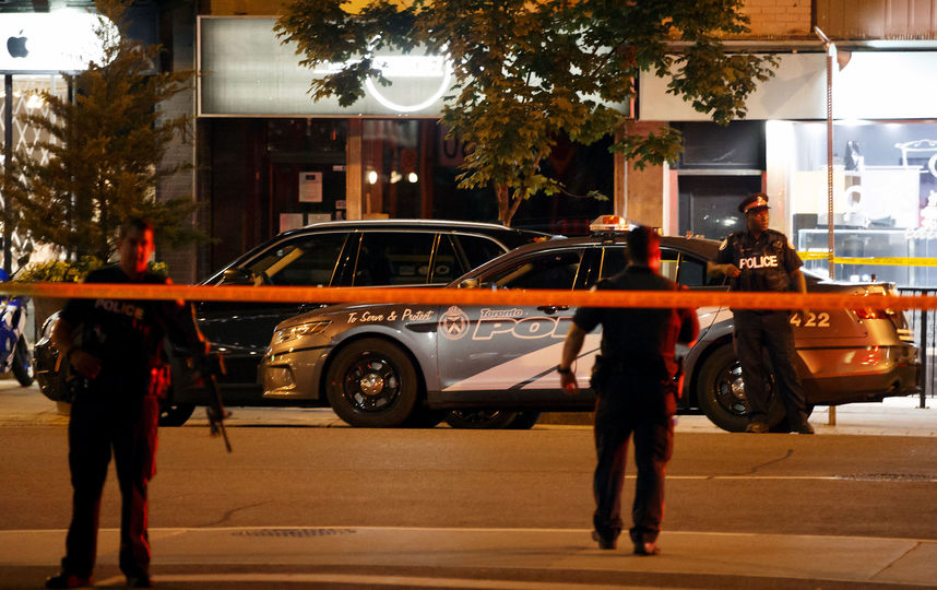 В Торонто произошла стрельба. Фото AFP